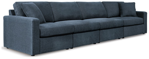 Modmax - Ink - Sectional Blue 4 Pc. Sectional