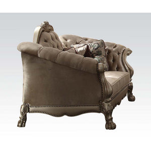 Dresden - Loveseat (w/5 Pillows) Bone