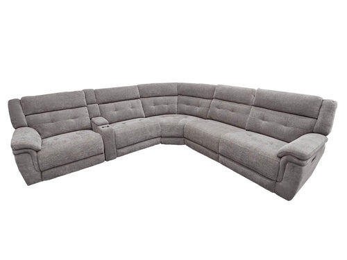 Richland - Modular Power Reclining Sectional With Power Adjustable Headrests