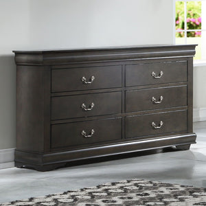 Louis Philippe - Dresser Dark Gray