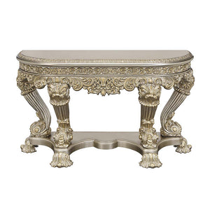 Danae - Sofa Table - Champagne & Gold