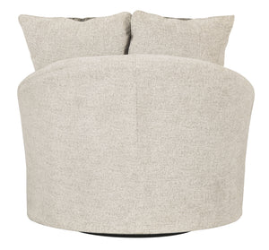 Soletren - Swivel Accent Chair - Stone