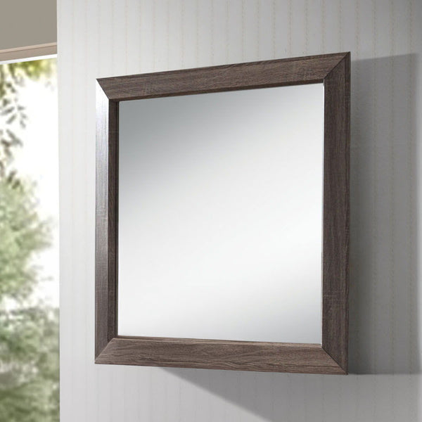 Lyndon - Mirror - Weathered Gray Grain