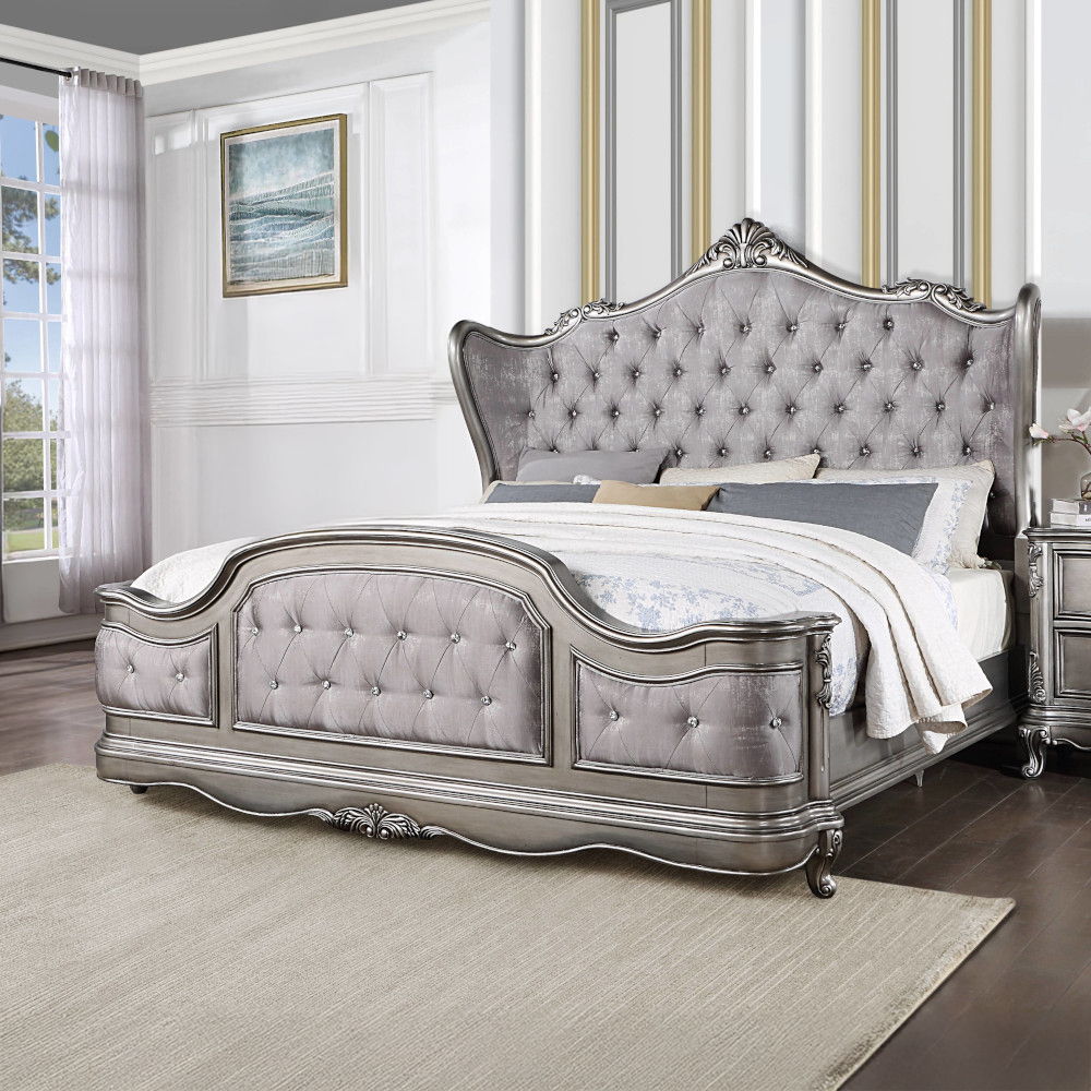 Ariadne - Bed Gray California King