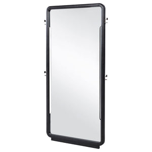 Leandro - 76" Full Length Floor Mirror - Burnished Black