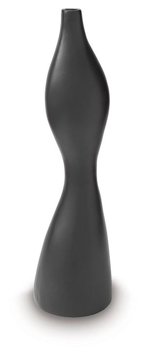 Judsen - Vase Black 6"W x 5"D x 22"H