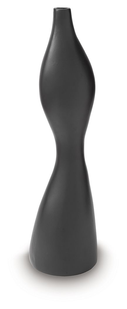Judsen - Vase Black 6"W x 5"D x 22"H
