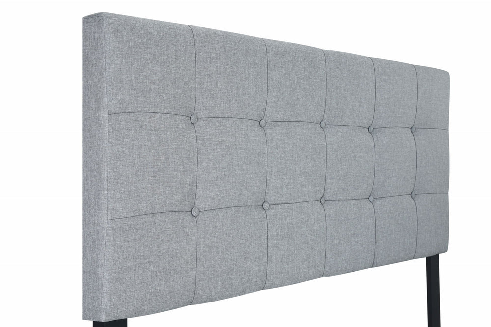 Florence - King Bed - Gray