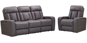 Equinox - Power Reclining Sofa Set Mercury 2 Pc. Sofa, Recliner