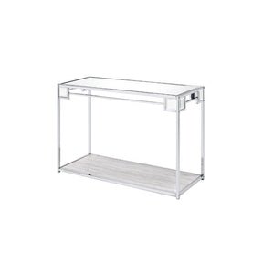 Asbury - Accent Table - Mirrored, Chrome