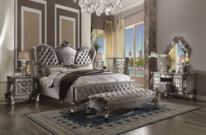 Versailles - Vintage - Bed Antique Platinum Queen