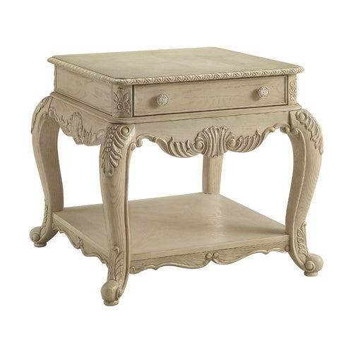 Ragenardus - End Table Antique White