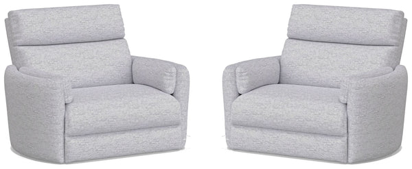 Radius Xl - Extra Wide Power Glider Recliner (Set of 2)