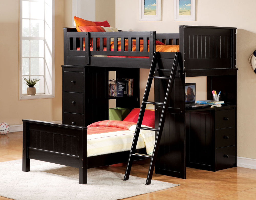Willoughby - Bed Black Twin