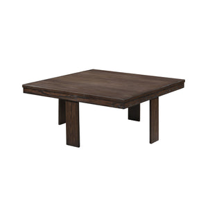 Paxton - 5 Piece Living Room Set (Storage Coffee Table With 4 Tuck-In Ottomans) - Dark Brown