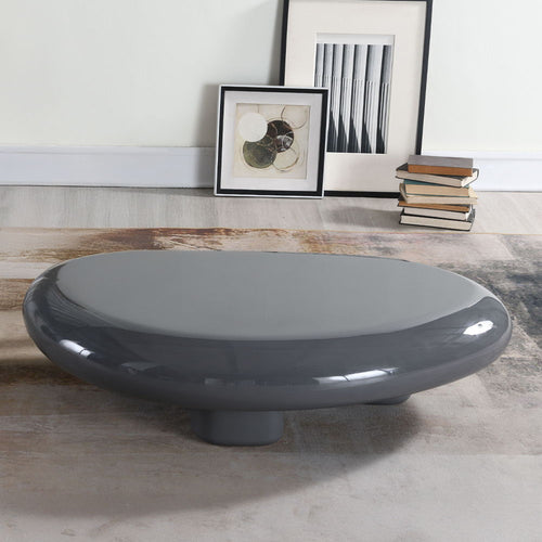 Charlene - Table Gray High Gloss 46"W x 29"D x 12H" Coffee Tables