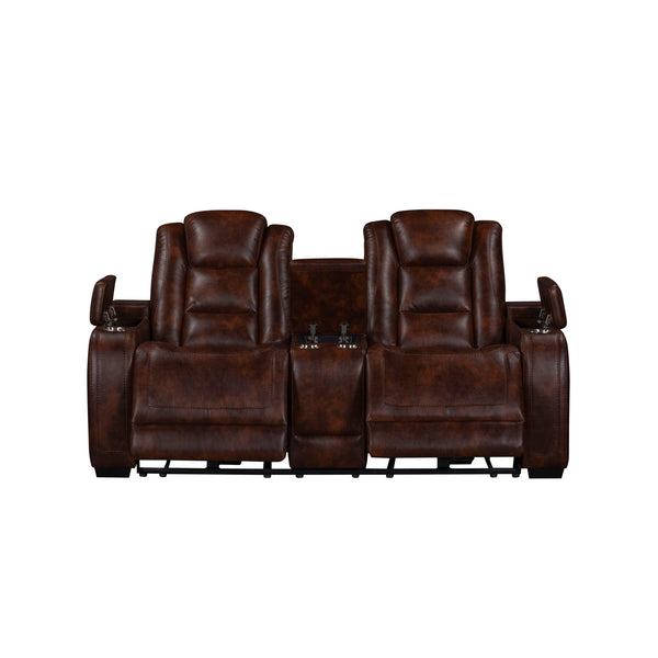 Chester - Reclining Console Loveseat