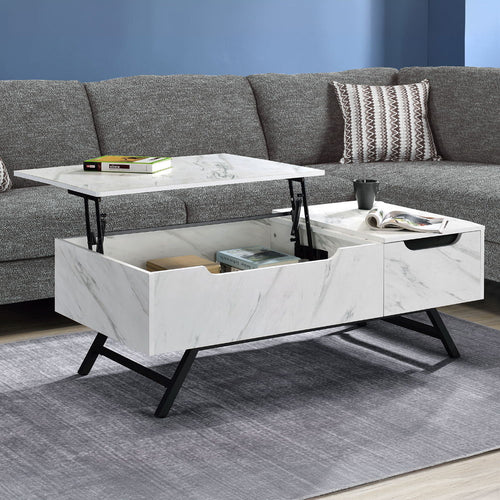Throm - Coffee Table White