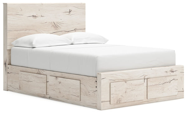 Lawroy - Panel Bed With Storage