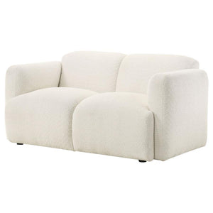 Dorset - Fabric Upholstered Round Track Arm Loveseat