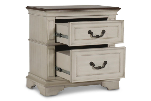 Anastasia - Nightstand - Antique White