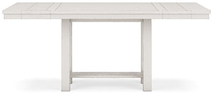 Robbinsdale - Rectangular Counter Height Dining Extension Table Set