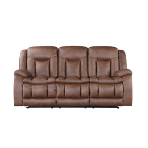 Morello - Sofa With Power Footrest - Brown