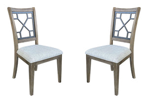 Sundance Dining - Grid Dining Chair (Set of 2) - Sandstone