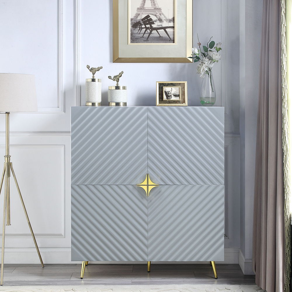 Gaines - Cabinet White