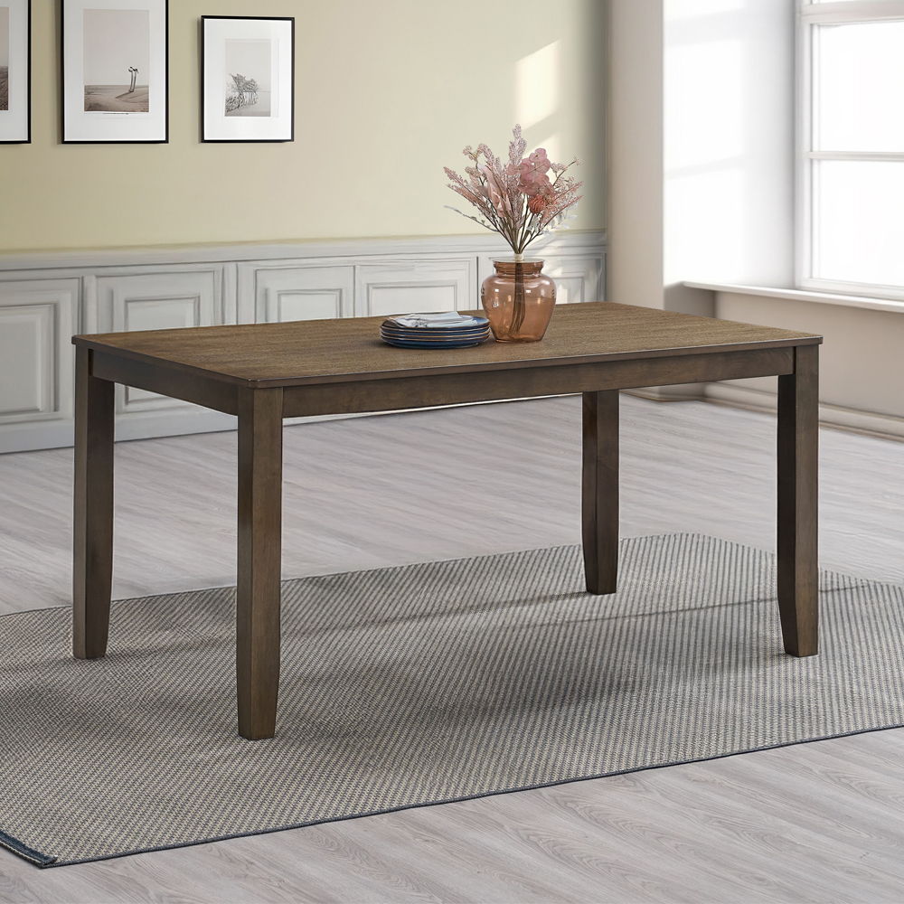 Damica - Dining Table Walnut 59"W x 35"D x 30"H