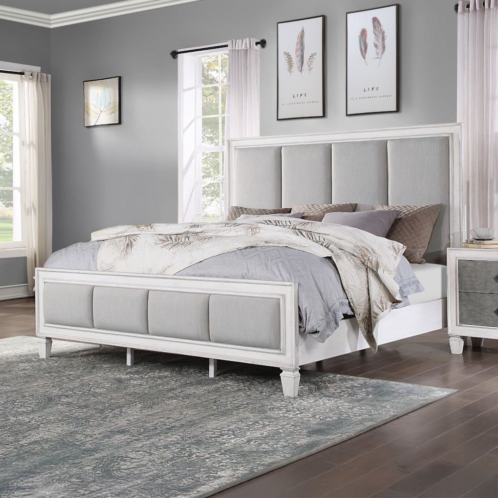 Katia - Bed Pearl Silver King