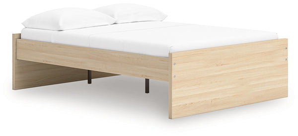 Onita - Platform Bed Light Brown Full None