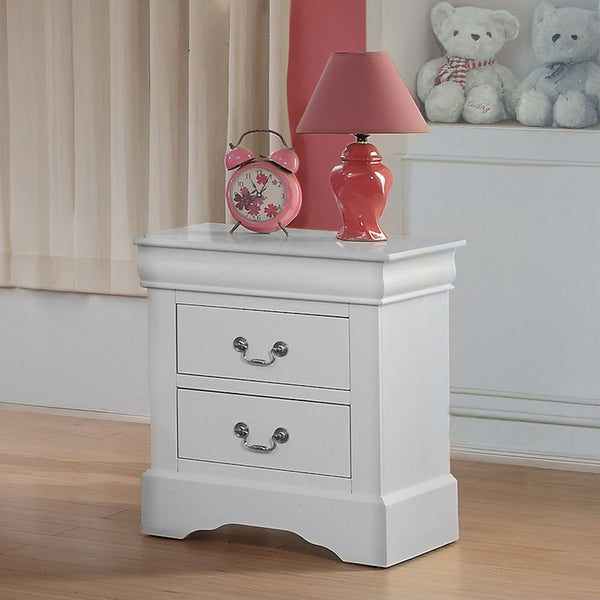 Louis Philippe III - Nightstand White