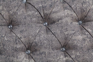 Elozzol - Sofa With 5 Pillows - Fabric & Antique Bronze