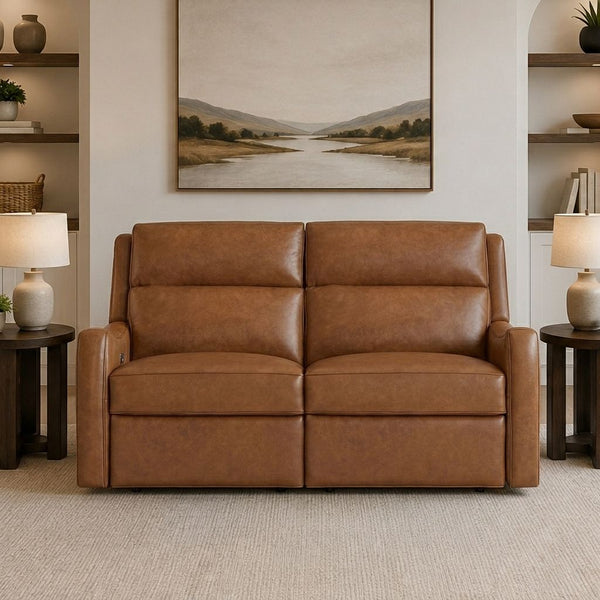 Channing - Power Zero Gravity Loveseat P3 - Renaissance Cinnamon