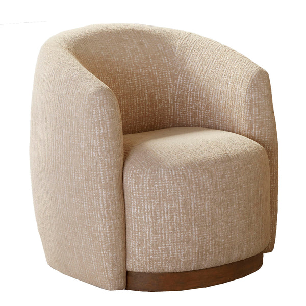Tatum - Swivel Accent Chair Sand Dollar 1 Piece