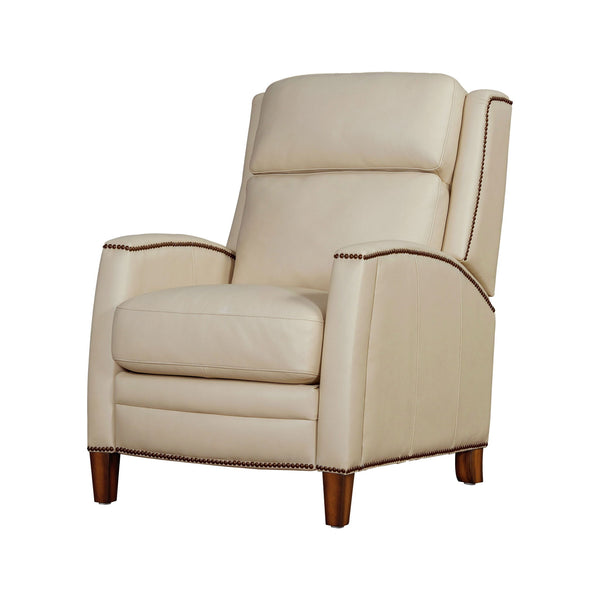 Vermont - Manual Pushback Recliner Beige 1 Piece