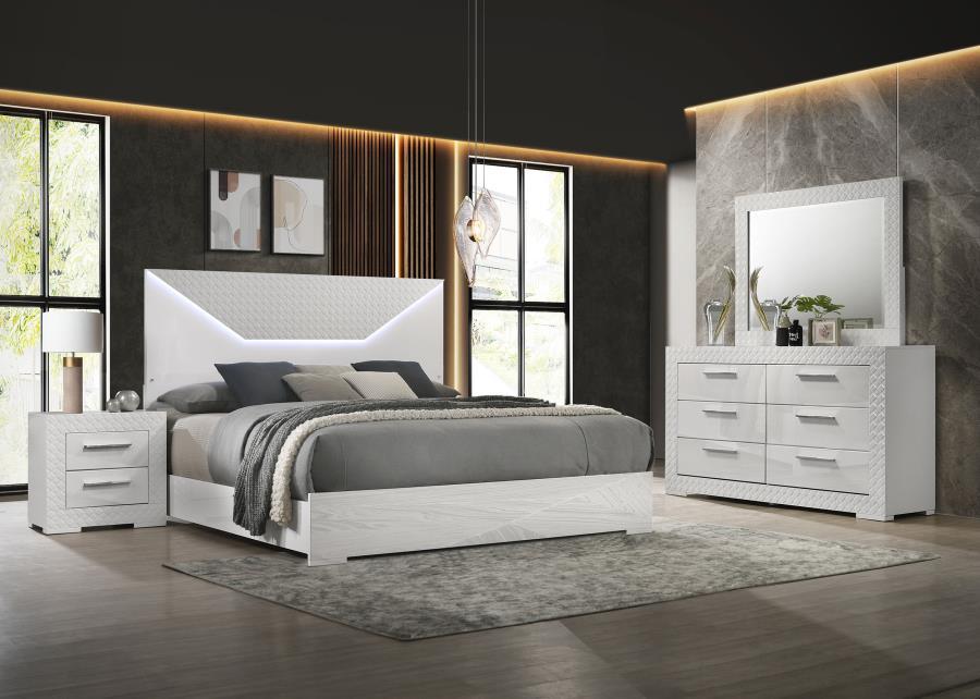 Ives - Bedroom Set White