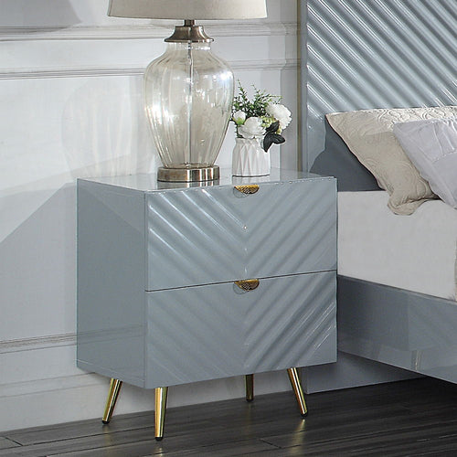 Gaines - Nightstand Gray