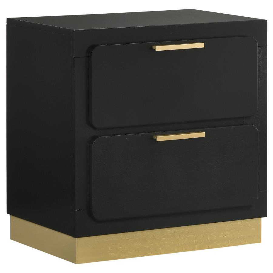 Caraway - 2-Drawer Nightstand White