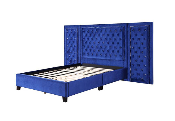 Damazy - Bed Blue Queen