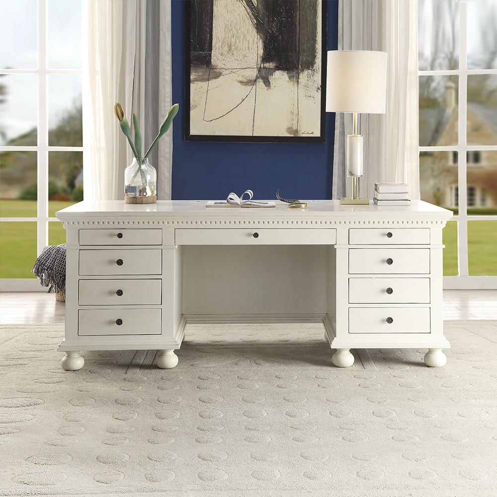 Gustave - Executive Desk Cream