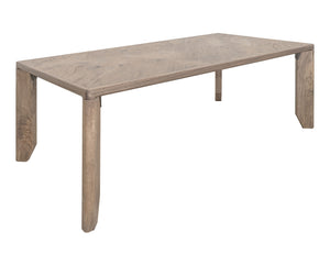 White Teak - Table - Ivory White