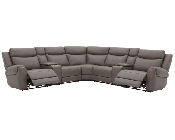 Momentum - Modular Power Reclining Sectional With Power Adjustable Headrests