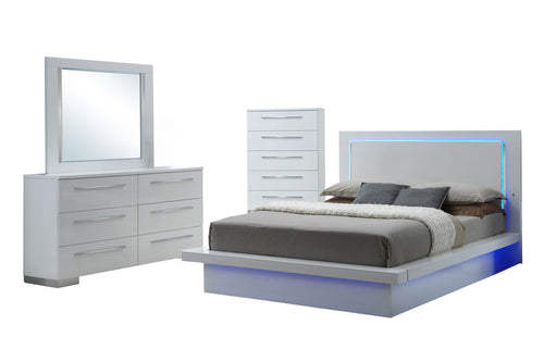 Sapphire - Bedroom Set White