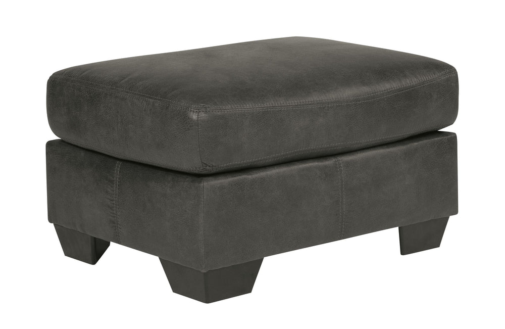 Bladen - Chair, Ottoman Dark Gray