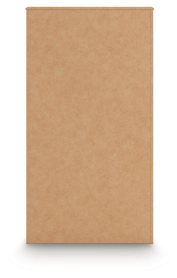 Aleaport - Five Drawer Chest - Warm Brown