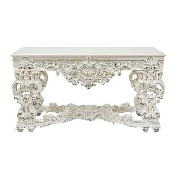 Adara - Sofa Table - Antique White Finish