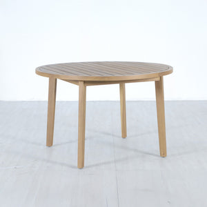 Arden - Round Patio Dining Table - Natural