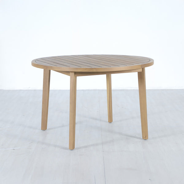 Arden - Round Patio Dining Table - Natural